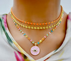 pastel eye candy necklace