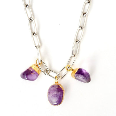 my favorite amethyst necklace
