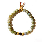 labradorite tigers eye mens bracelet