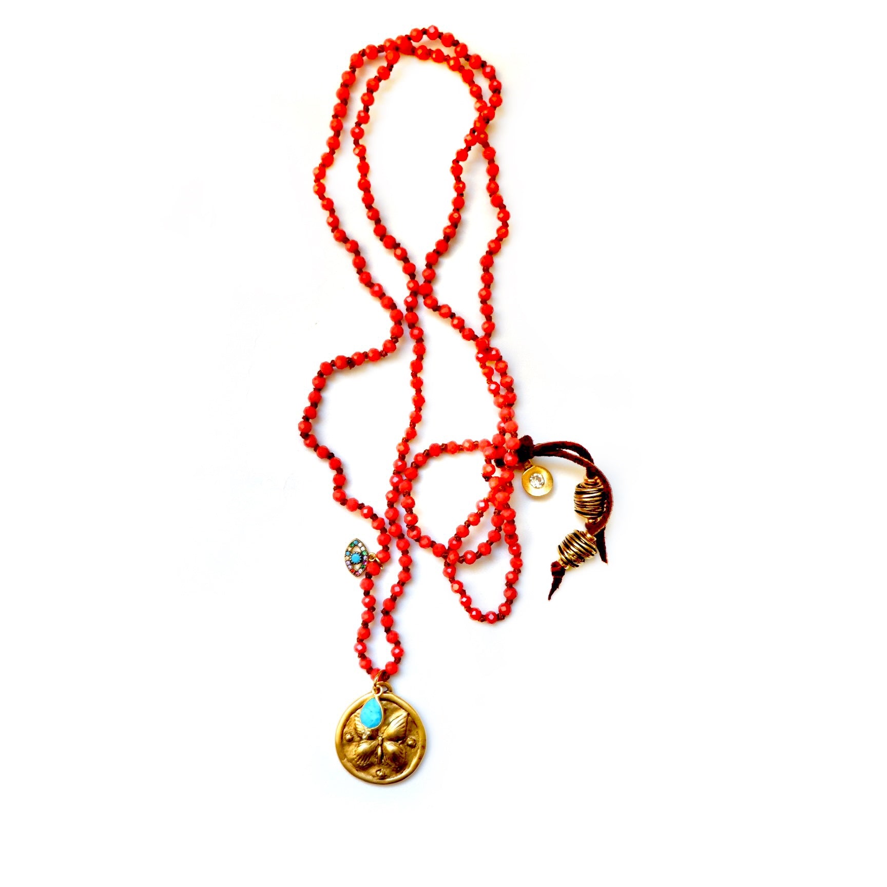 my vintage butterfly necklace