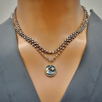 star moon shimmer necklace