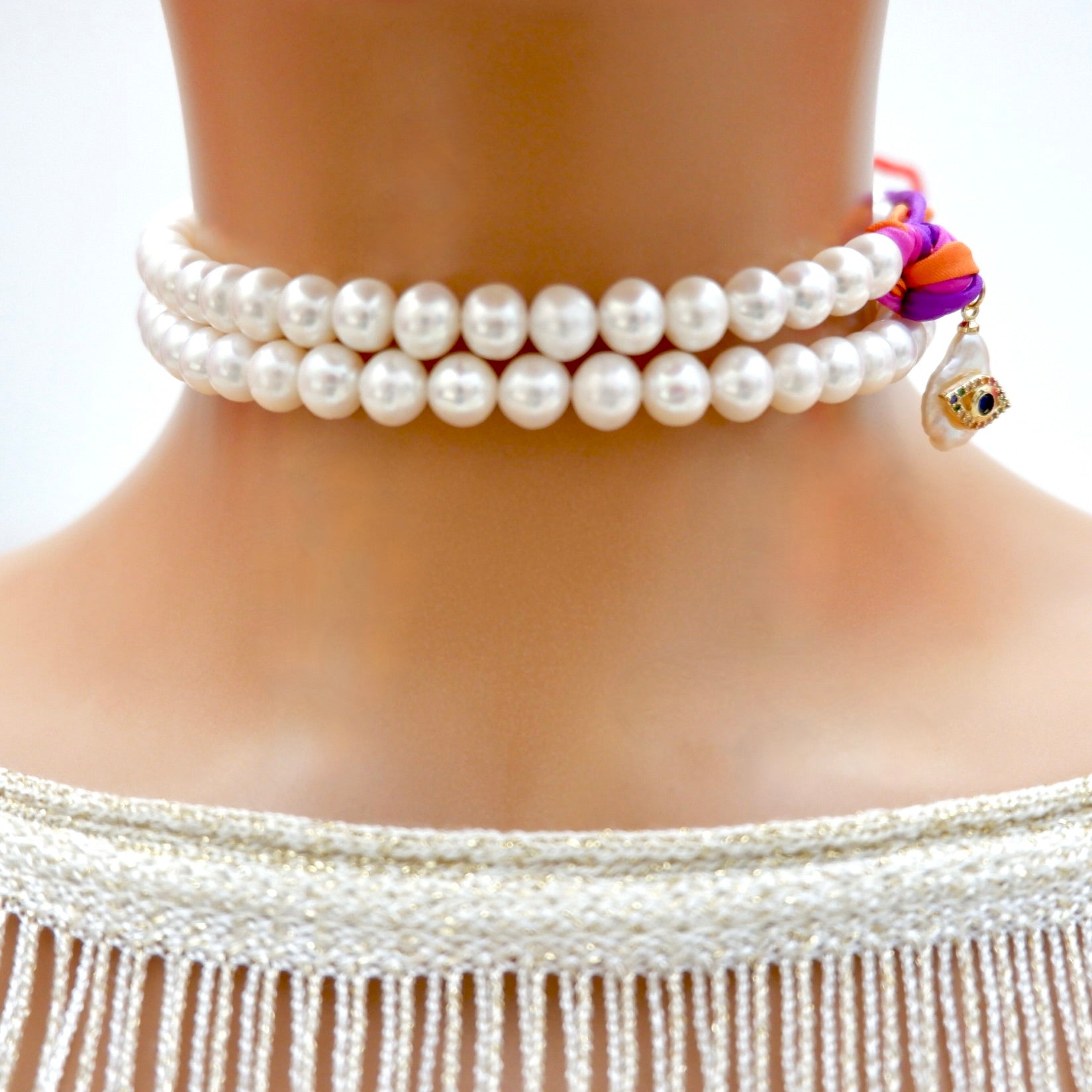 my exotic pearl necklace