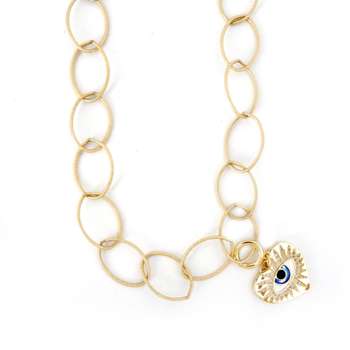 my sweet ovals chain necklace