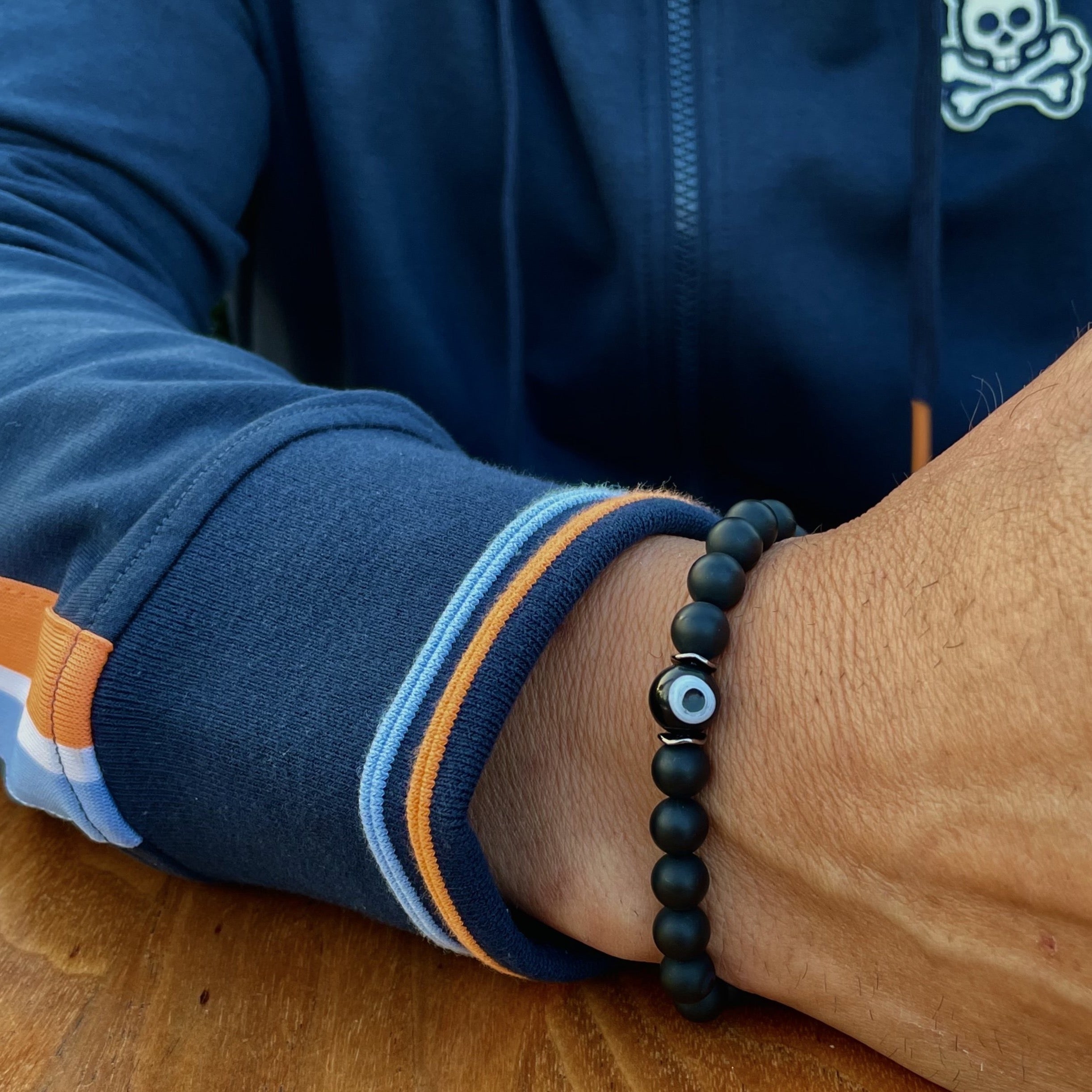paris eye mens bracelet