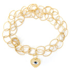 my sweet ovals chain necklace