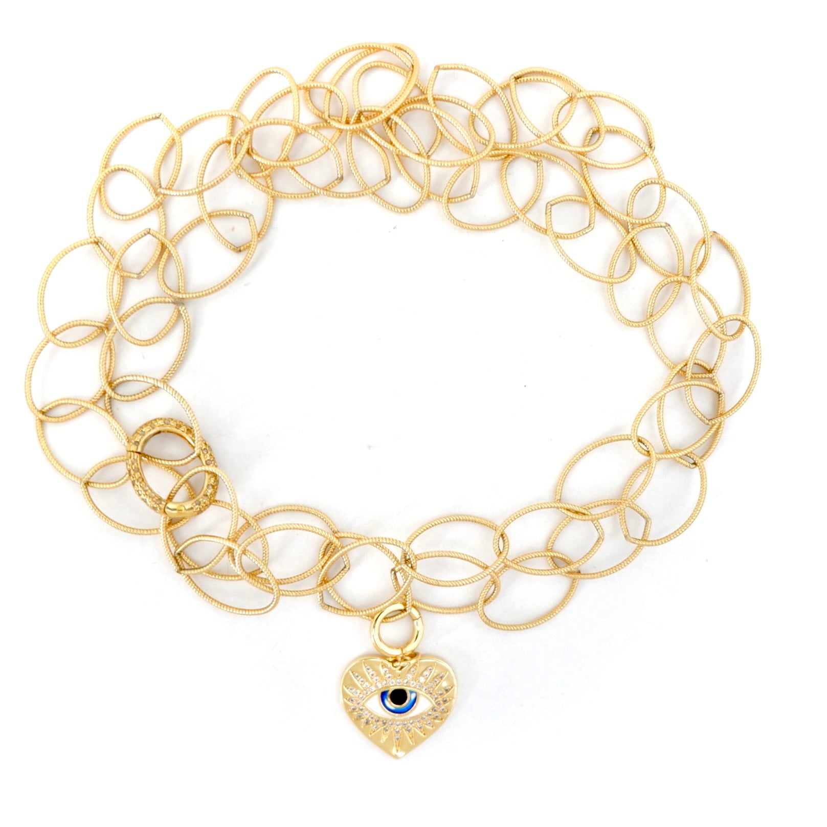 my sweet ovals chain necklace