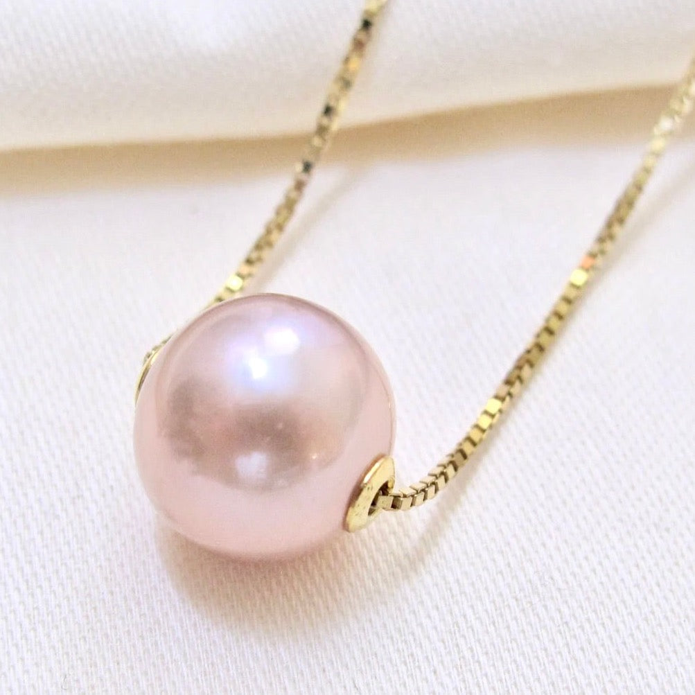 my floater pearl necklace