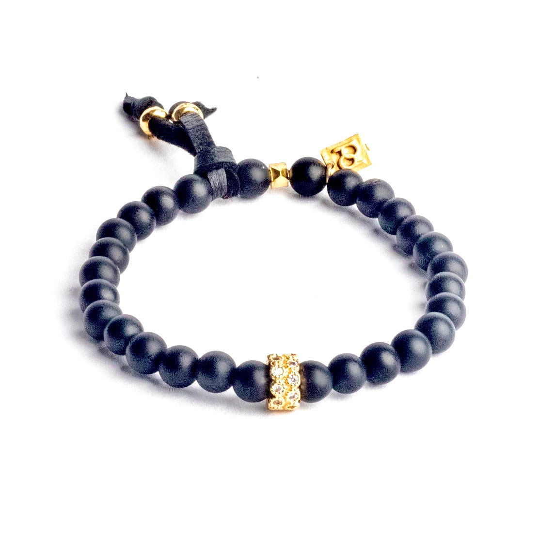 onyx sparkle bracelet