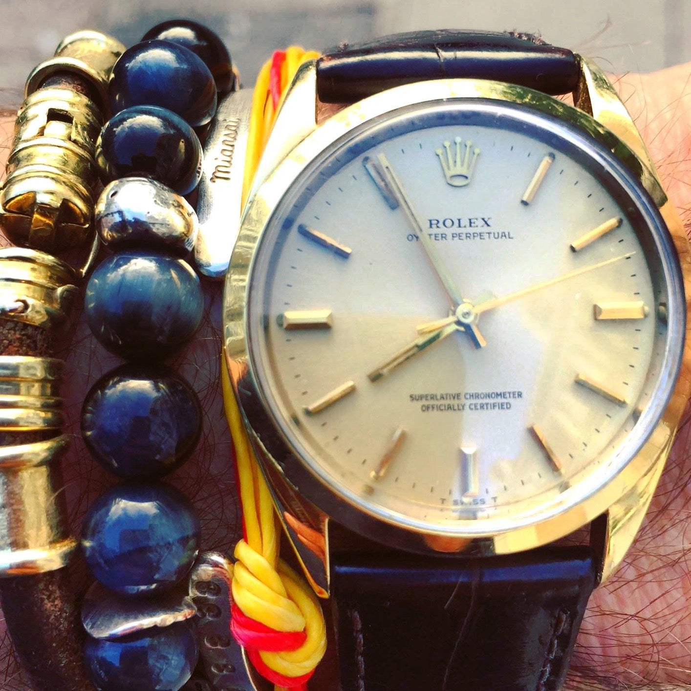 silver tiger mens bracelet