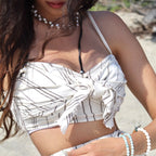 rock n roll pearls choker necklace