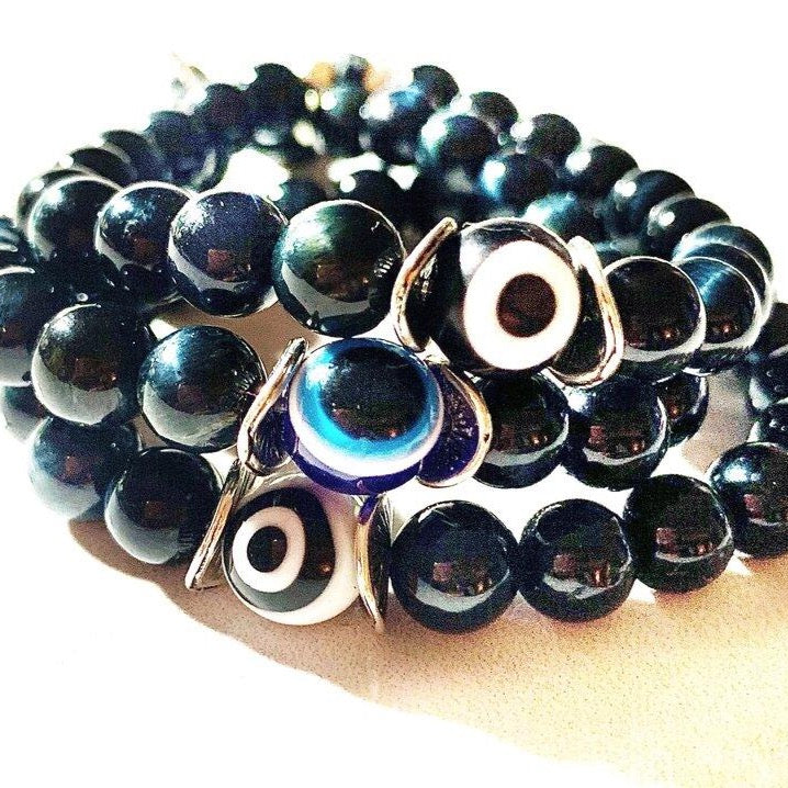 paris eye mens bracelet