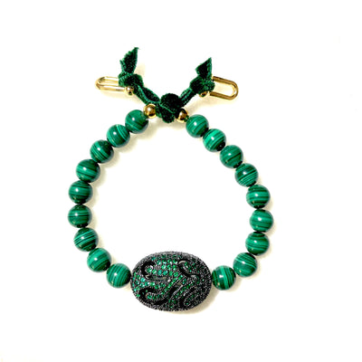 luxe greens bracelet