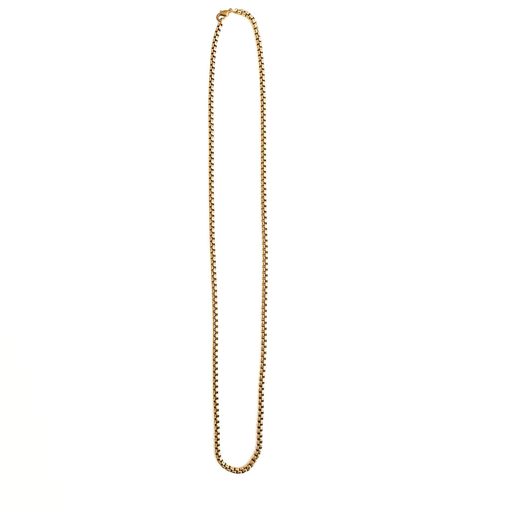 simple chain mens necklace