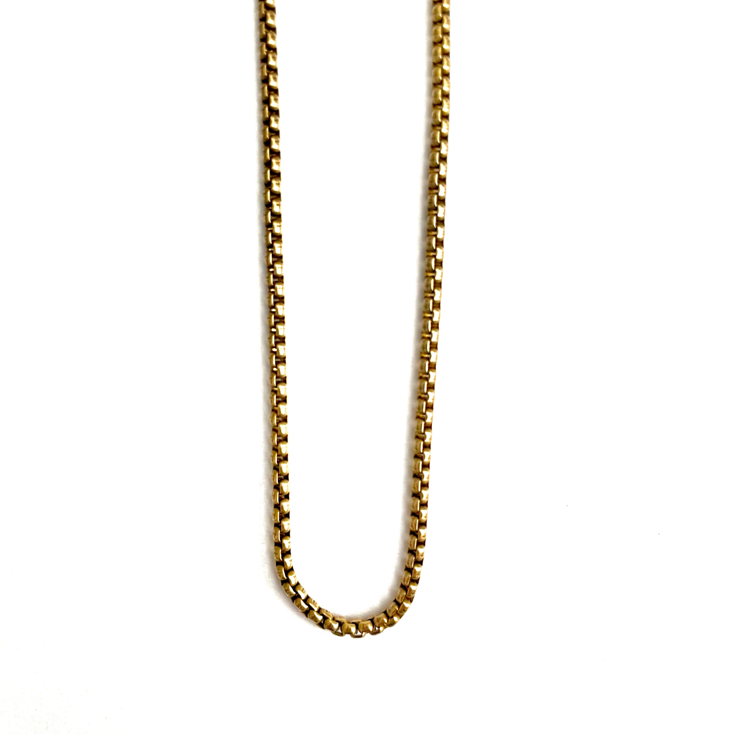 simple chain mens necklace