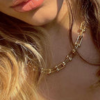 u link chain necklace