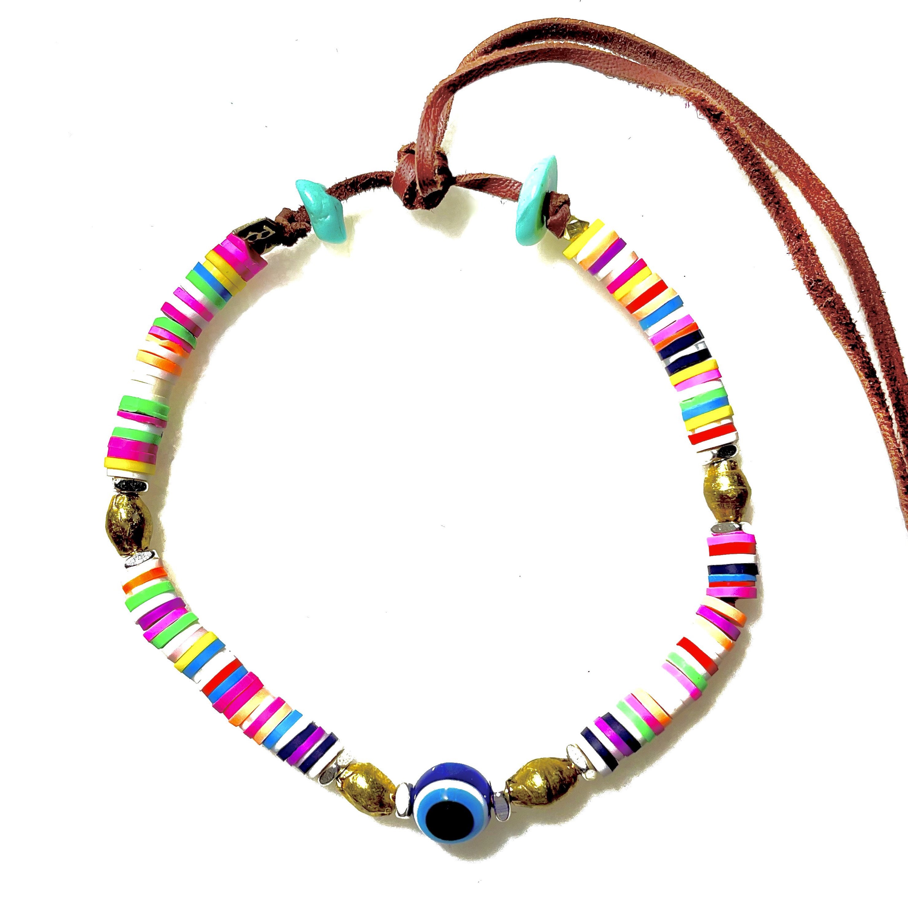 majorca evil eye anklet