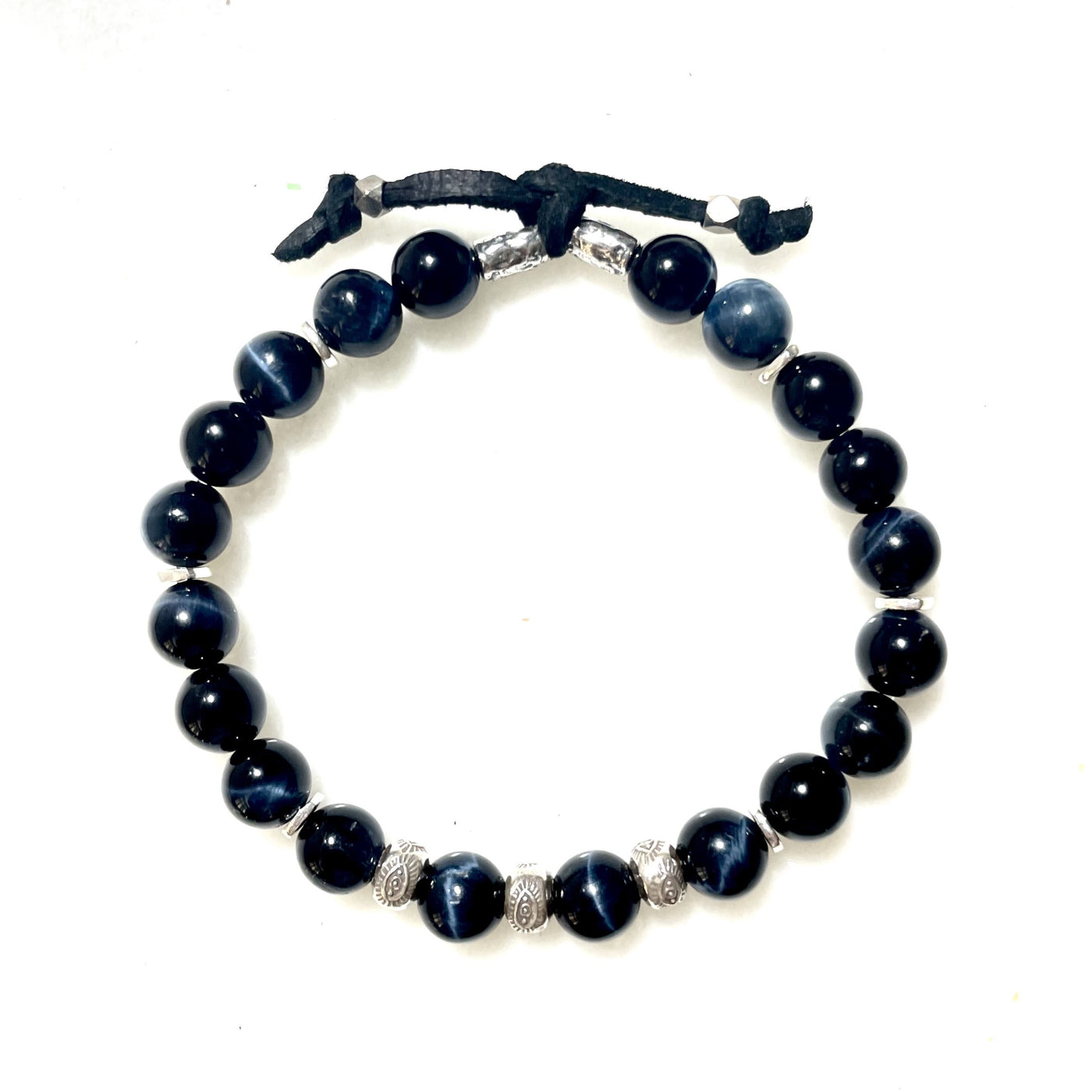 nyc blue mens bracelet