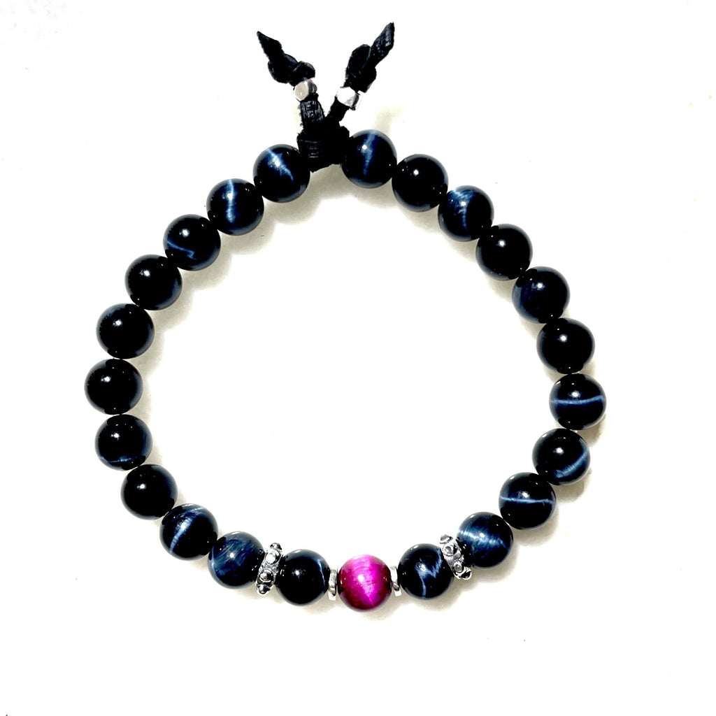 la blue mens bracelet