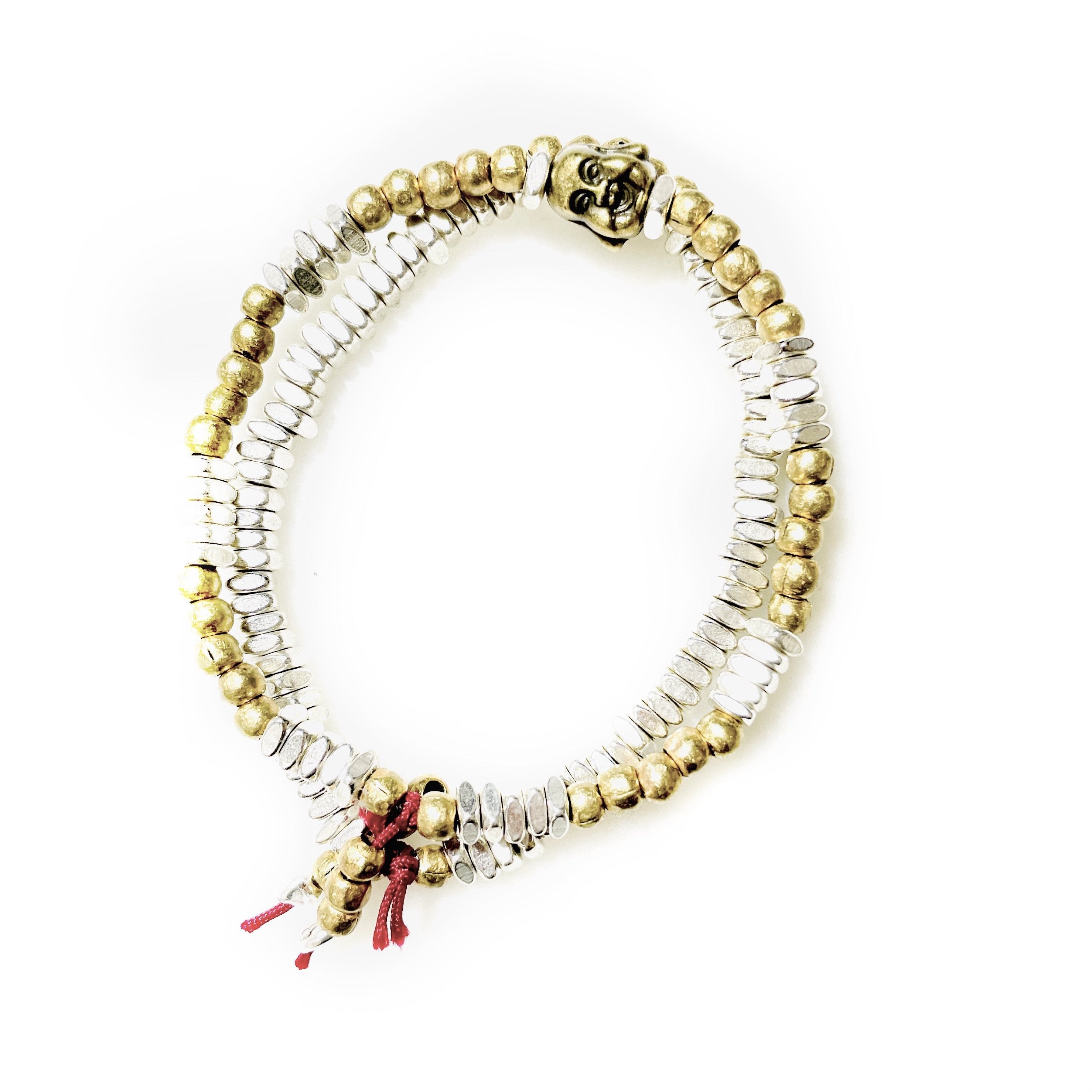 buddha duo set mens bracelets
