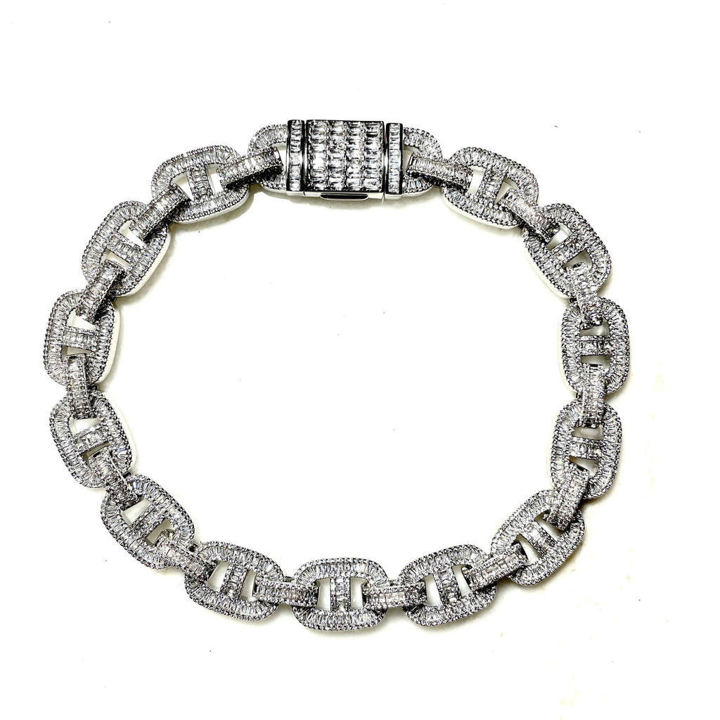 baguette bling choker