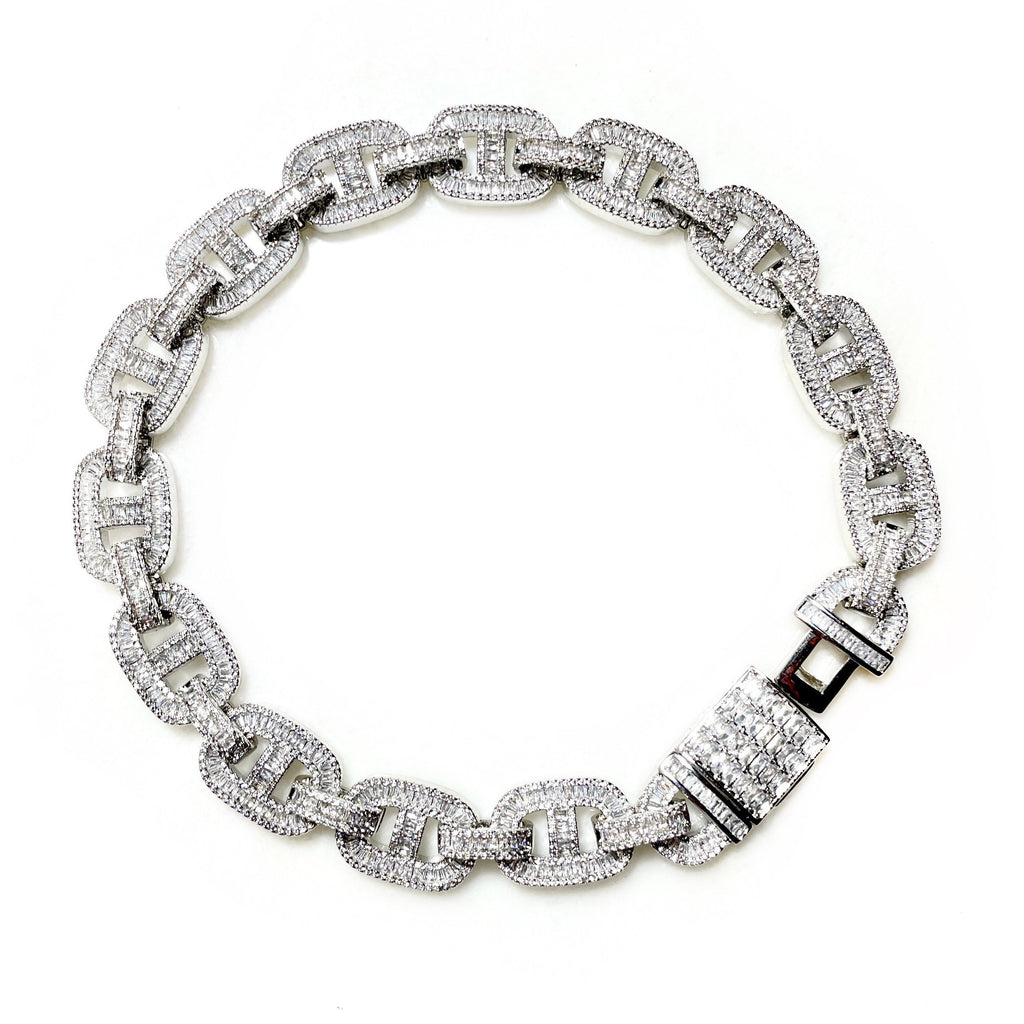 baguette bling choker