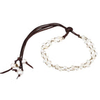 rock n roll pearls choker necklace