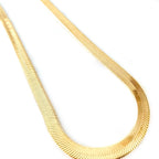 herringbone necklace choker