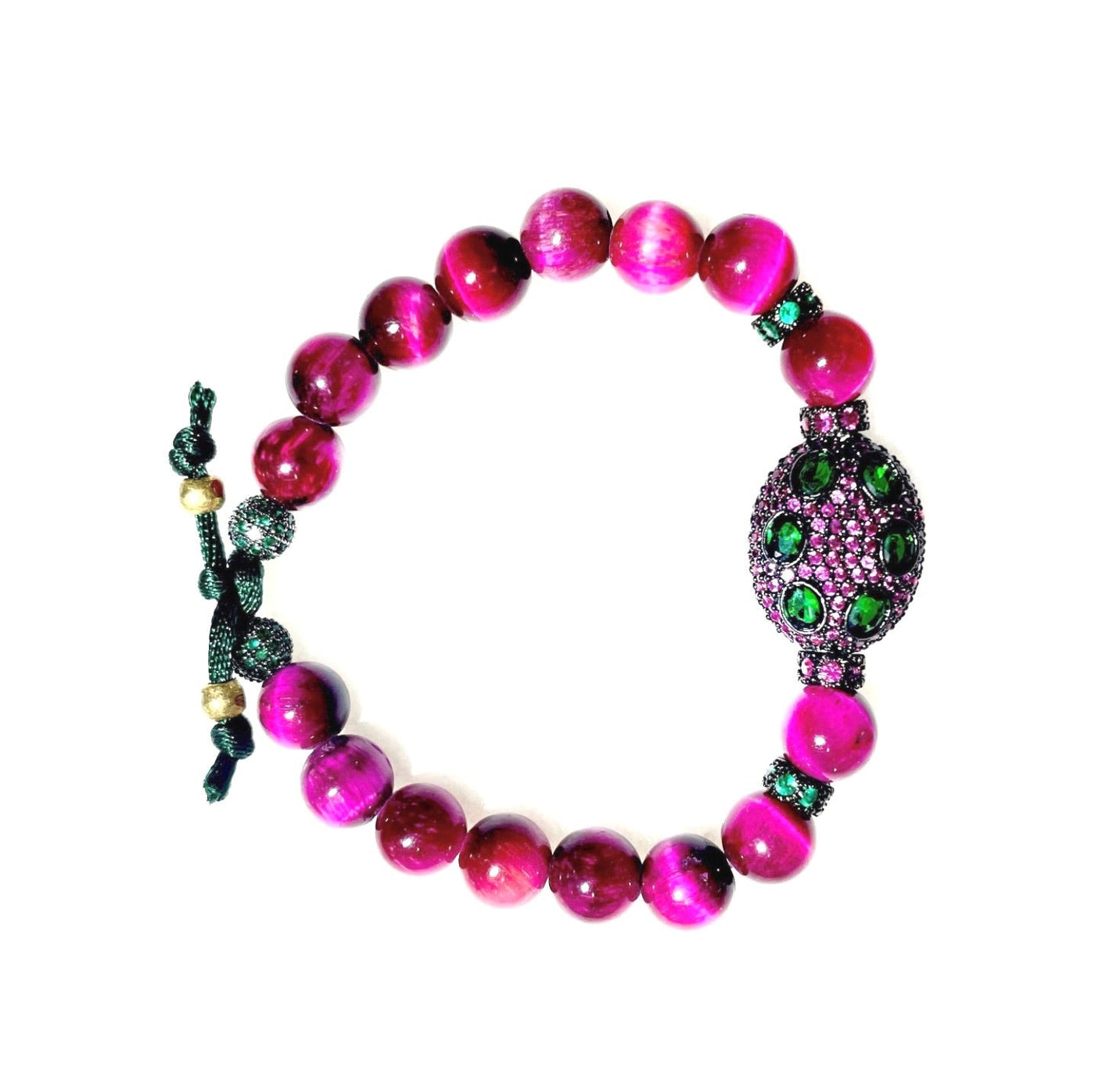 fuchsia jewels bracelet